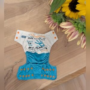 Bella Luna OS Pocket Cloth Diaper | Daddy Wrapped Around My Fingers